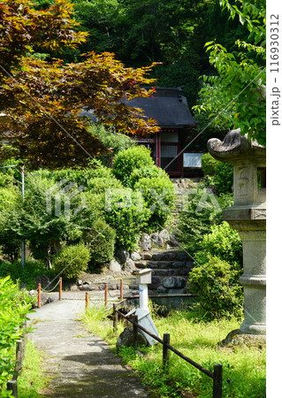静岡県駿東郡小山町の金時神社の風景 静岡県駿東郡小山町の金時神社の風景 116930312