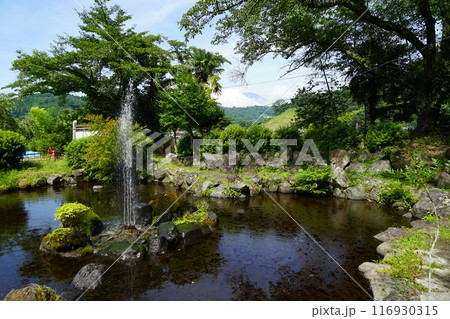 静岡県駿東郡小山町の金時神社の風景 静岡県駿東郡小山町の金時神社の風景 116930315