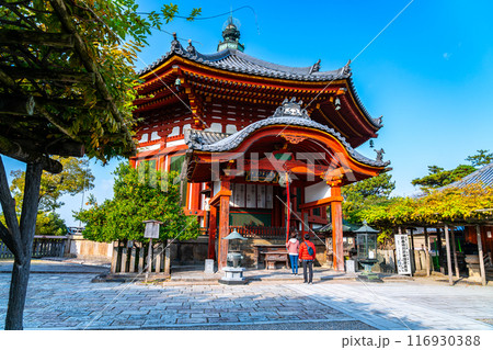 【奈良県】綺麗な青空が広がる興福寺の南円堂 116930388