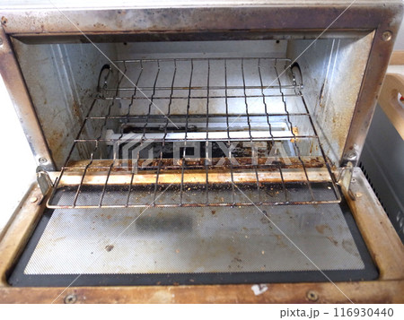 汚れたオーブントースター 食パン 汚れたオーブントースター 食パン 116930440