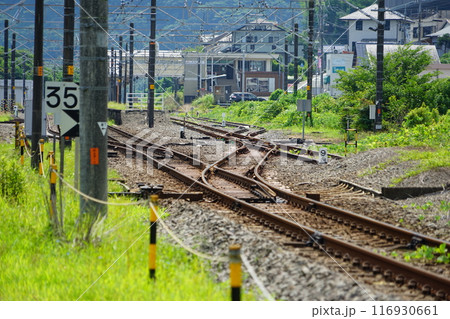 静岡県駿東郡小山町のJR御殿場線駿河小山駅周辺の風景 116930661