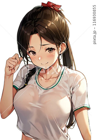 運動(エクササイズ、ダイエット)する女性(7) 運動(エクササイズ、ダイエット)する女性(7) 116930855