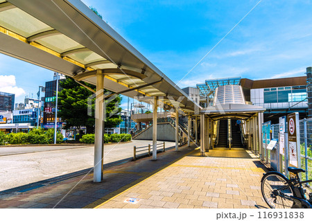 日本の相模原都市景観 7月。JR横浜線 淵野辺駅などを望む=7月21日 日本の相模原都市景観 7月。JR横浜線 淵野辺駅などを望む=7月21日 116931838