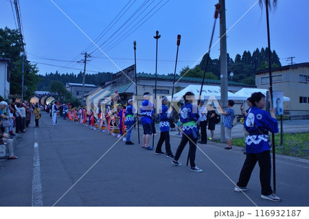 綴子神社例大祭 宵宮 出陣行列 116932187