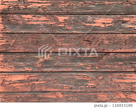 Old weathered wood texture, horizontal background 116933190