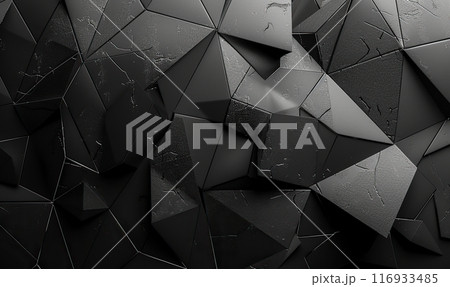 Illustrate a series of thin white lines over a black background, creating a subtle yet complex pattern, Generate Ai 116933485