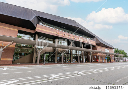 北海道帯広市　晴天のとかち帯広空港 116933784
