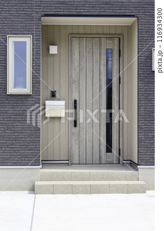 新築住宅外観　玄関 116934300