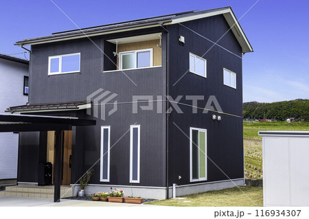 新築住宅外観 116934307