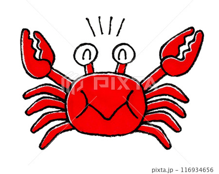 喜ぶカニ 116934656