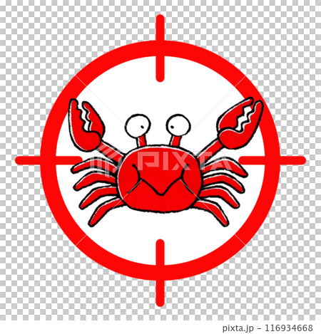 カニターゲットマーク 116934668