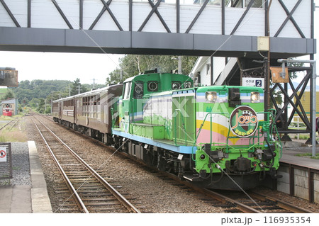 富良野線　ノロッコ号　美瑛駅 116935354