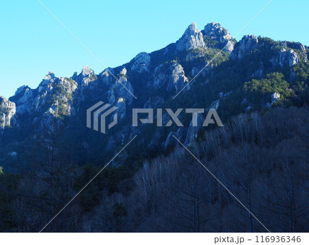 晩秋のみずがき山 116936346