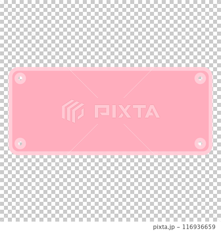 red blank sign 116936659