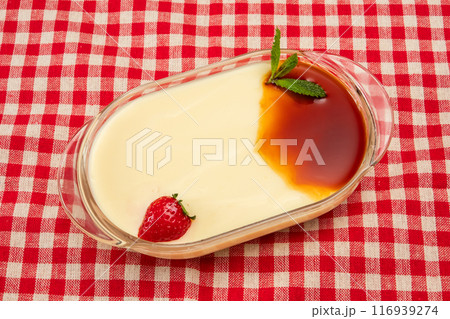 プリン cold sweets(desserts pudding) プリン cold sweets(desserts pudding) 116939274