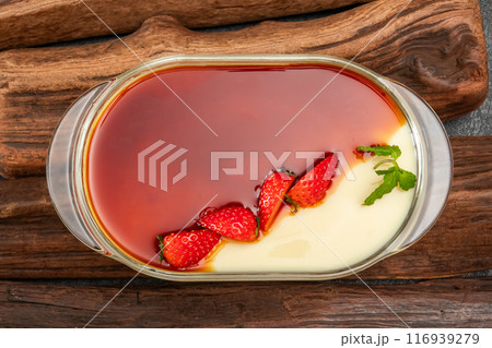 プリン cold sweets(desserts pudding) プリン cold sweets(desserts pudding) 116939279