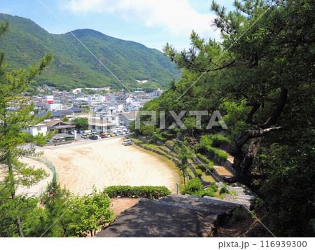 富丘八幡神社の桟敷【香川県小豆郡土庄町(小豆島)】 富丘八幡神社の桟敷【香川県小豆郡土庄町(小豆島)】 116939300