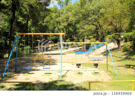 五月山公園緑楓台広場の公園遊具 116939469