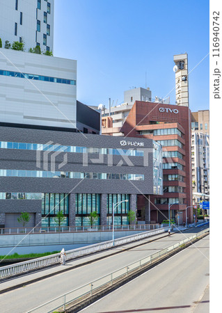 大阪市中央区大手前のテレビ大阪 新社屋(2024年5月に移転) 大阪市中央区大手前のテレビ大阪 新社屋(2024年5月に移転) 116940742