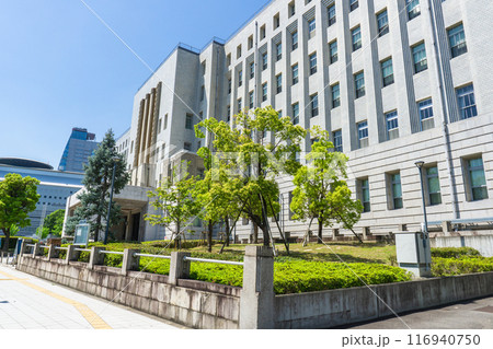大阪市中央区大手前の大阪府庁舎 本館(近代建築) 大阪市中央区大手前の大阪府庁舎 本館(近代建築) 116940750