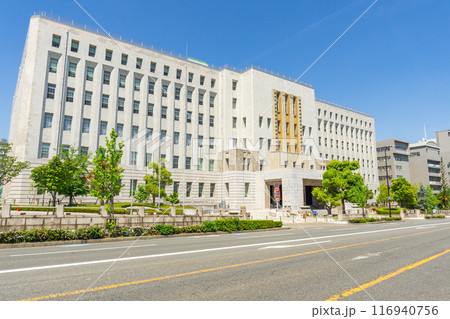 大阪市中央区大手前の大阪府庁舎 本館(近代建築) 大阪市中央区大手前の大阪府庁舎 本館(近代建築) 116940756