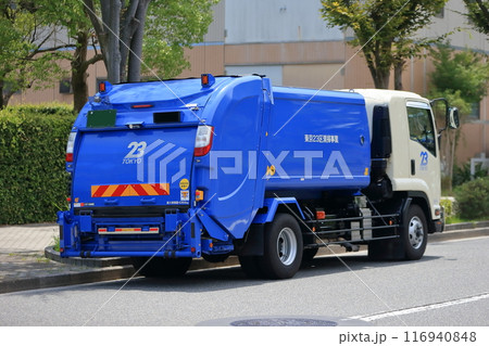 塵芥車（ゴミ収集車） 116940848