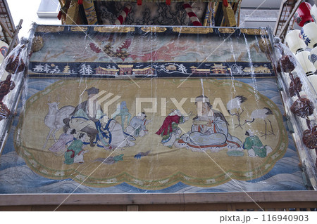 祇園祭　菊水鉾の胴懸 116940903