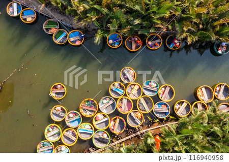 Bay Mau coconut forest, Hoi An eco-tourism area, Quang Nam province, Vietnam 116940958