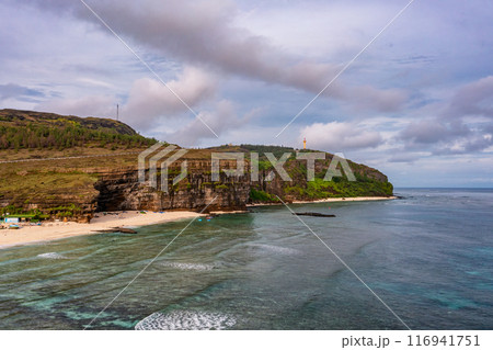 Cu Lao Re or Ly Son island or Volcanic island, Quang Ngai, Vietnam. 116941751