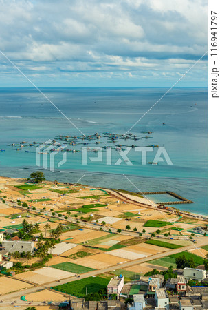 Cu Lao Re or Ly Son island or Volcanic island, Quang Ngai, Vietnam. Cu Lao Re or Ly Son island or Volcanic island, Quang Ngai, Vietnam. 116941797