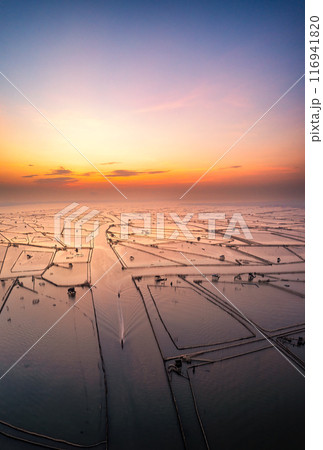 Aerial view of Chuon Lagoon,Thua Thien Hue, Vietnam Aerial view of Chuon Lagoon,Thua Thien Hue, Vietnam 116941820