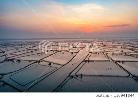 Aerial view of Chuon Lagoon,Thua Thien Hue, Vietnam Aerial view of Chuon Lagoon,Thua Thien Hue, Vietnam 116941844