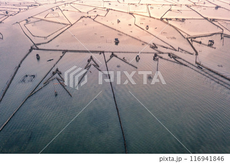 Aerial view of Chuon Lagoon,Thua Thien Hue, Vietnam Aerial view of Chuon Lagoon,Thua Thien Hue, Vietnam 116941846