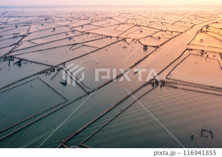 Aerial view of Chuon Lagoon,Thua Thien Hue, Vietnam Aerial view of Chuon Lagoon,Thua Thien Hue, Vietnam 116941855