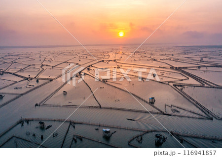 Aerial view of Chuon Lagoon,Thua Thien Hue, Vietnam Aerial view of Chuon Lagoon,Thua Thien Hue, Vietnam 116941857