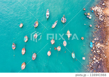 Aerial view of My Khe Beach - Top 6 beautiful beach in the World By Forbes Magazine. Aerial view of My Khe Beach - Top 6 beautiful beach in the World By Forbes Magazine. 116941988