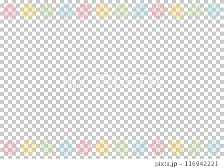 Fireworks colorful line frame 116942221