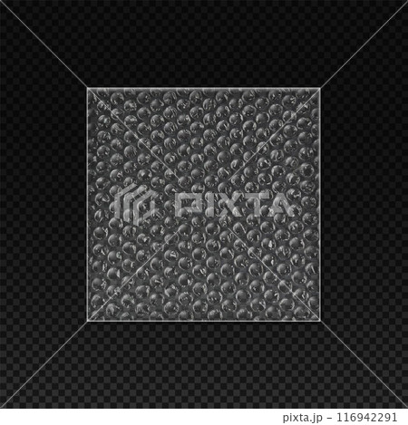 Bubble wrap vector illustration for packaging Bubble wrap vector illustration for packaging 116942291