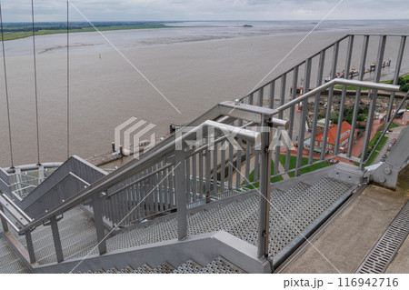 Bremerhaven at the weser river 116942716