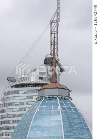Bremerhaven at the weser river 116942749