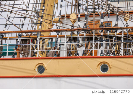 Bremerhaven at the weser river 116942770
