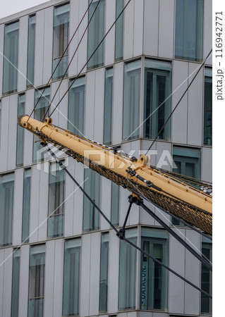 Bremerhaven at the weser river 116942771