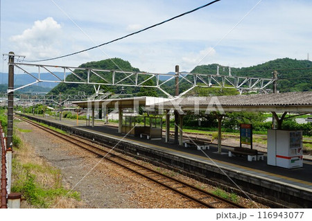 静岡県駿東郡小山町のJR御殿場線駿河小山駅周辺の風景 116943077