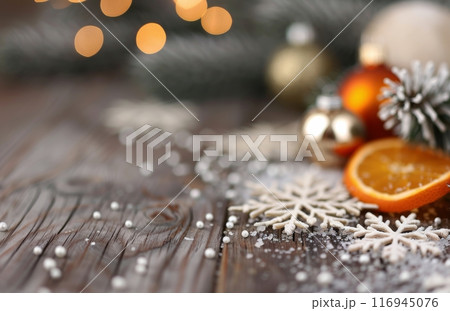 Winter Holiday Tabletop Decor 116945076