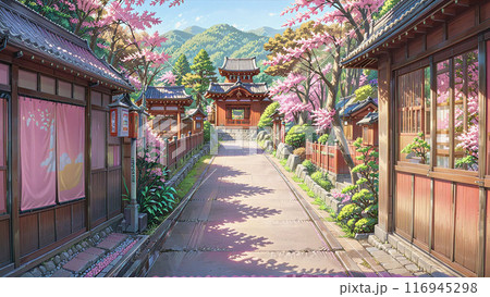 春風が招く、錯覚夢境散策 - 京都古寺院で出会う、着物美女と茶畑の悪党たちの巡礼 116945298