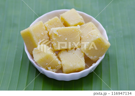 Mung bean cake. Thai Desserts. Mung bean cake. Thai Desserts. 116947134