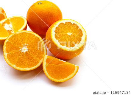 Fresh orange fruit, high vitamin c 116947154