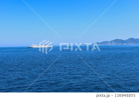 豊後水道を行くフェリー 116948855