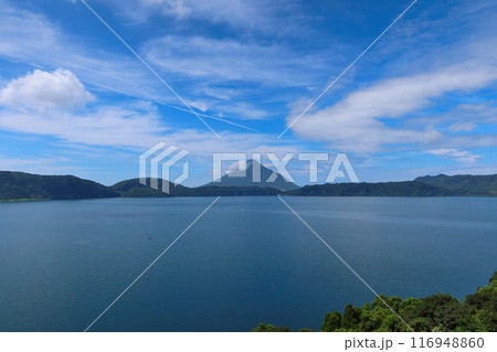 池田湖からの開聞岳 116948860