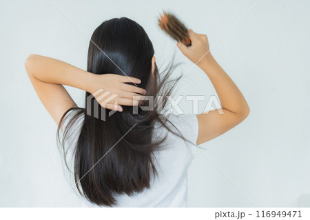 ロングヘアの小学生 ロングヘアの小学生 116949471